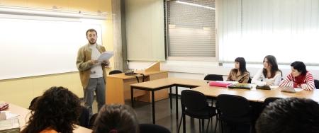 Seminari a la Facultat d'Economia i Empresa, campus de Sabadell