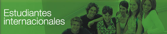 <strong>ESTUDiANTES</strong> INTERNACIONALES