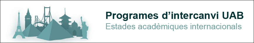 MOBILITAT INTERNACIONAL Programes d'intercanvi UAB