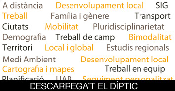 Grau de Geografia en Xarxa