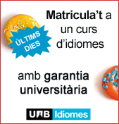 Matrcula oberta cursos UAB Idiomes 2013