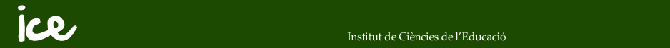 Institut de Ci&egrave;ncies de l'Educaci&oacute;