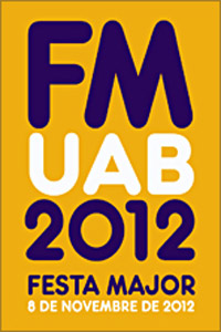 Cartell de la Festa Major de la UAB 2012