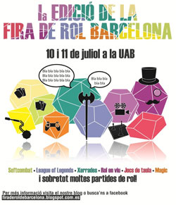 Ia Edició de la Fira de Rol de Barcelona