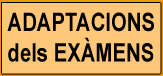 Formulari adaptacions d'ex�mens