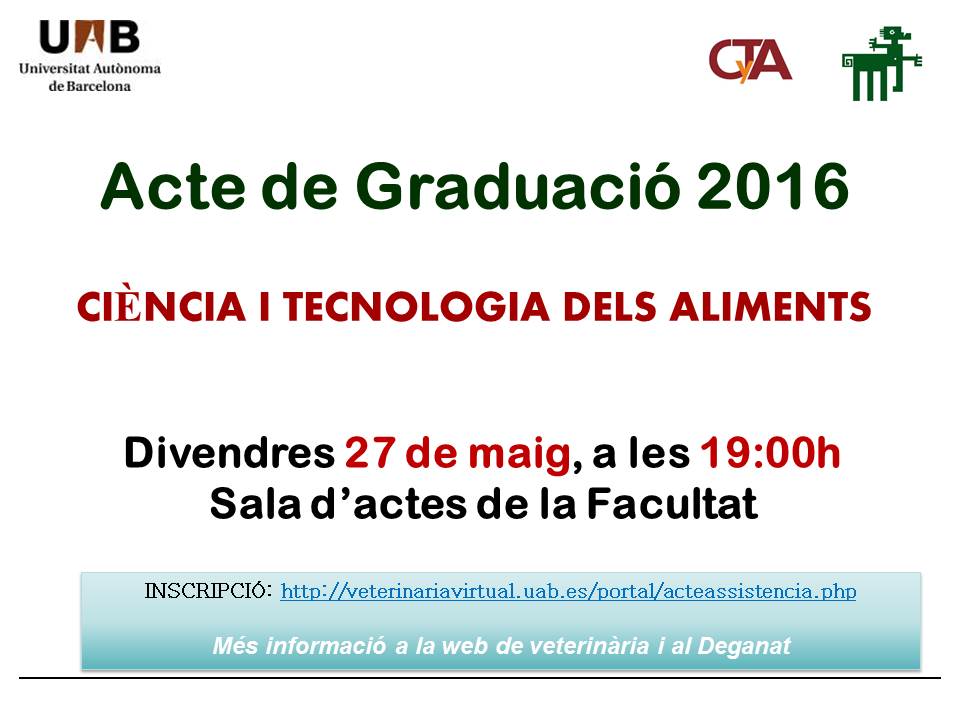 ActeGraduacio CTA 2015-2016