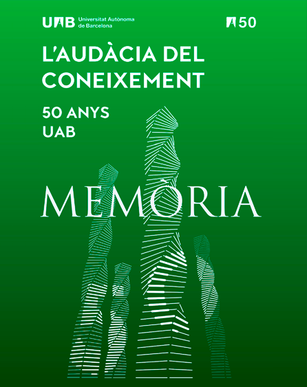 Document PDF de la Memòria dels 50 anys de la UAB