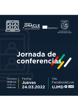 Jornada de conferencias: “El Liderazgo de la mujer en el ámbito profesional” y “Prevención de la violencia hacia las mujeres”