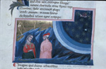  Beatrice and Dante beneath stars