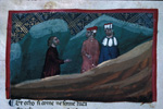 Dante and Virgil meet Statius.