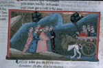 Dante is led to Beatrice