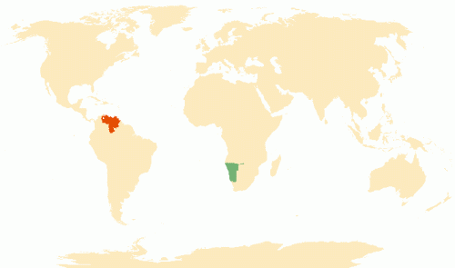Països on hem realitzat cooperació internacional