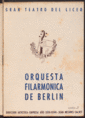 Primer Festival por la Orquesta Filarmónica de Berlín
