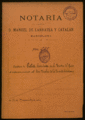 Escritura de acta levantada en el Teatro del Liceo a requerimiento de Nicolás de la Fuente Artiñano en 19 de noviembre de 1914 : núm. 665