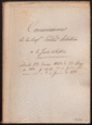 Comunicaciones de la Empresa Sociedad Artística a la Junta de Gobierno. Desde 23 enero 1869 a 27 mayo de 1870 y desde 29 de julio del mismo año a 7 de junio de 1871
