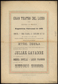 Exposición universal de 1888 : Compañía de ópera italiana de primissimo cartello 