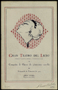 Gran Teatro del Liceo : Compañía de Ópera de primissimo cartello : temporada de primavera de 1922